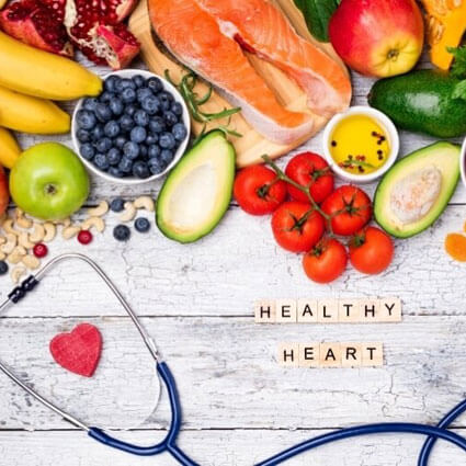 Heart healthy graphic